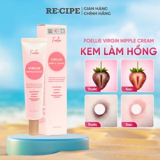 Kem Làm Hồng Nhũ Hoa Vùng Kín FOELLIE Kem Dưỡng Hồng Ti Giảm Thâm Cải Thiện Sắc Tố Da 30ml