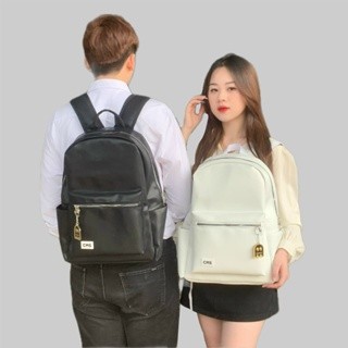 Balo chất liệu da Lucas kiểu dáng basic cho cả nam và nữ 🚌 đựng vừa laptop 15inch 🍀 HÀNG CÓ SẴN 🧸