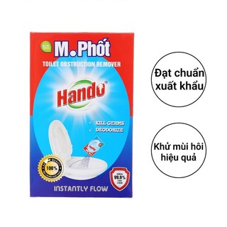 Hộp Thông tắc hầm cầu toilet M. Phốt Hando 250g xuất khẩu