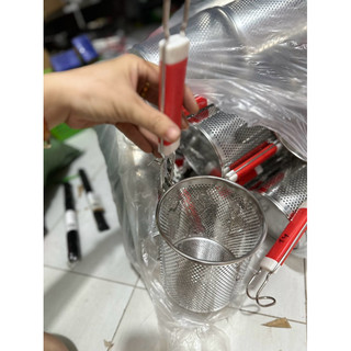 Dung cụ trần bún trần phở sóc bún bằng inox cao cấp 16cm