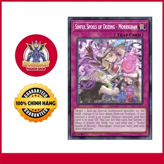 [Thẻ Bài Yugioh Chính Hãng] Sinful Spoils of Slumber - Morrian