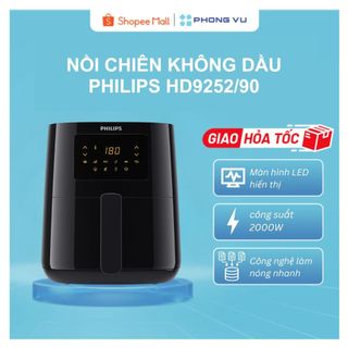 Nồi chiên không dầu philips hd9252/90 - bảo hành 24 tháng