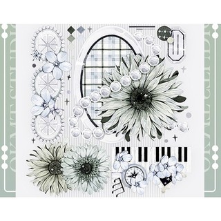 Đoạn chiết hình dán washi tape Shangrila