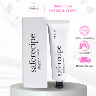 Kem chống nắng Pestlo vật lí cho da dầu Safe Recipe Sun Essence SPF50 PA+++ 50ml Duduhouse