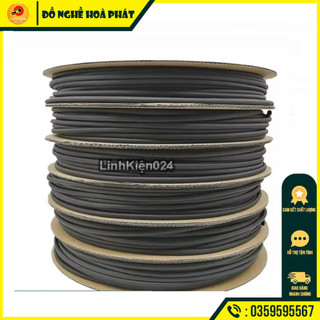 Nguyên cuộn 200 mét, 100 mét Ống gen co nhiệt cách điện chống cháy phi 3mm, 5mm - Hàng có sẵn