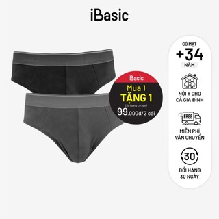  Pack 2 combo quần lót nam brief iBasic PA2PANM111