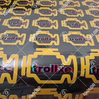 Tem dán TROLL XEE, decal logo troll xee cao cấp