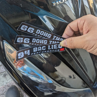 Tem Performance 63 Tỉnh Thành Dán Xe