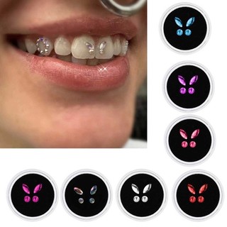 Đá đính răng hình bướm xinh ( Tặng kèm keo và bút gắn thường )