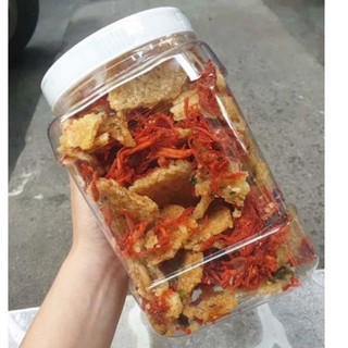 Cơm cháy lắc khô bò - giòn ngon đậm vị hũ 500gram