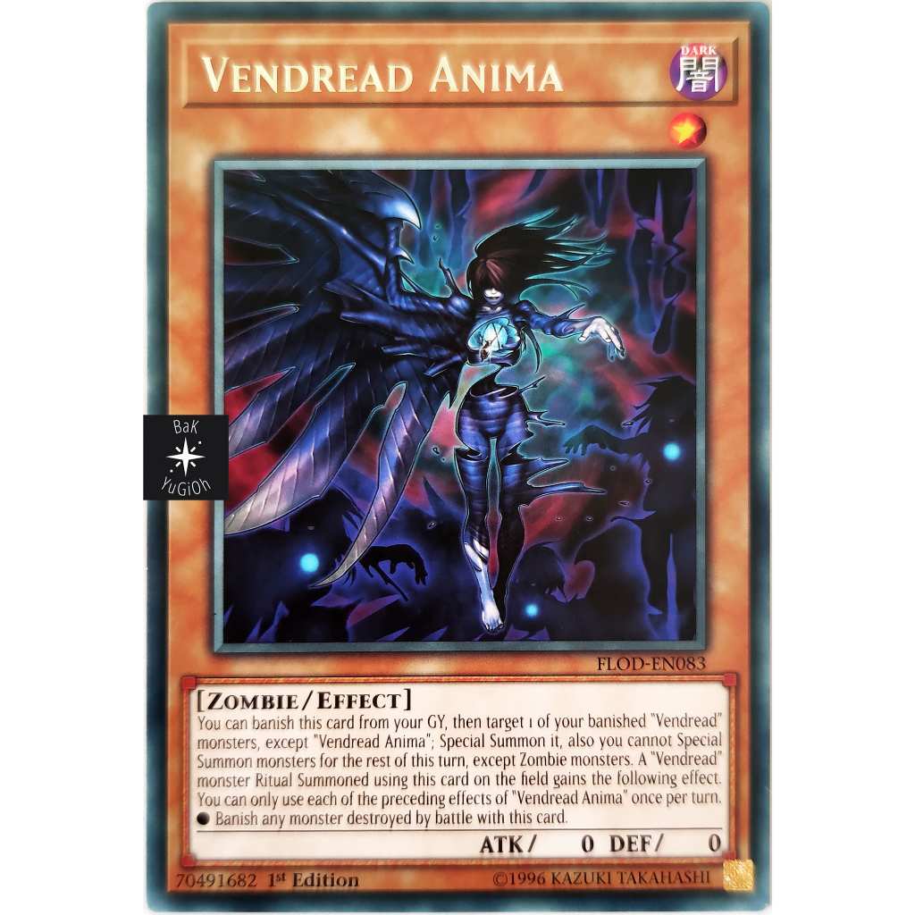 [BaK Yu-Gi-Oh] [Thẻ Bài Chính Hãng] Vendread Anima |EN| Rare