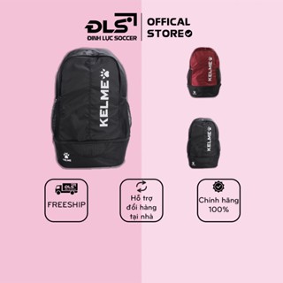 Balo Thể Thao Chính Hãng Kelme Đen, Free In Ấn, Vải Dù Cao Cấp, Có Ngăn Đựng Giày Riêng ĐINH LỰC SOCCER