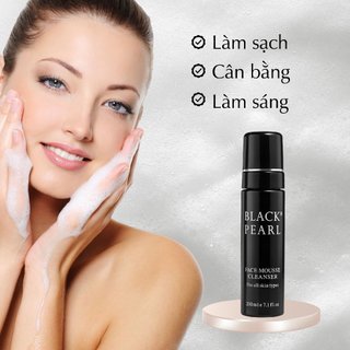 Sữa Rửa Mặt Dạng Bọt - Black Pearl Face Mousse Cleanser