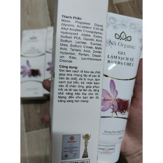 NS Organic GEL LÀM SẠCH TẾ BÀO DA CHẾT