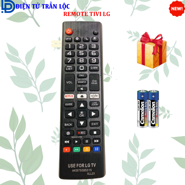 Remote Điều Khiển Tivi LG SMART NGẮN 2018 NETFLIX-AMAZON