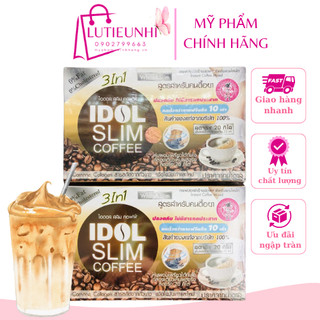 Giảm cân cafe idol slim x3 giảm cân toàn thân cà phê idol 3 in 1 thái lan