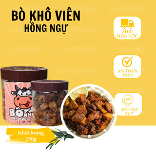 Bò Khô Viên Hồng Ngự Sài Gòn Hũ 250gram