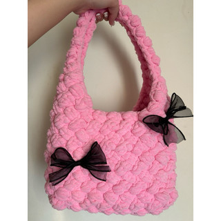 Crochet Popcorn Bag