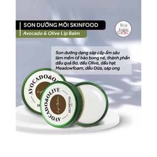 SON DƯỠNG MÔI CHIẾT XUẤT BƠ &OLIVE SKINFOOD