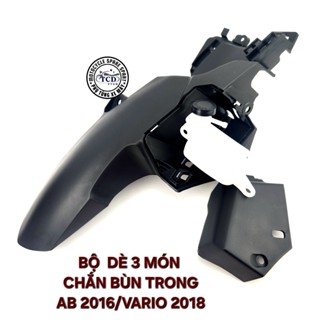  Dè Chắn Bùn VARIO 2017-2021 & AB 2013-2021 - Bộ 3 Món VARIO 125 2018 chất lượng cao 
