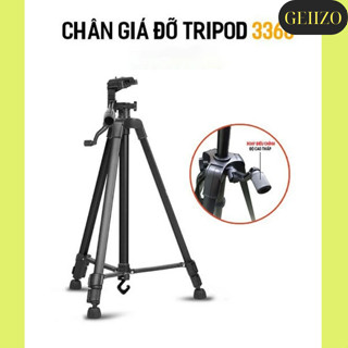 Chân Giá Đỡ Điện Thoại Máy Ảnh 3 Chân Tripod 3366 Có Tay Cầm Quay Phim Kết Hợp Remote Chụp Ảnh Từ Xa hoco.