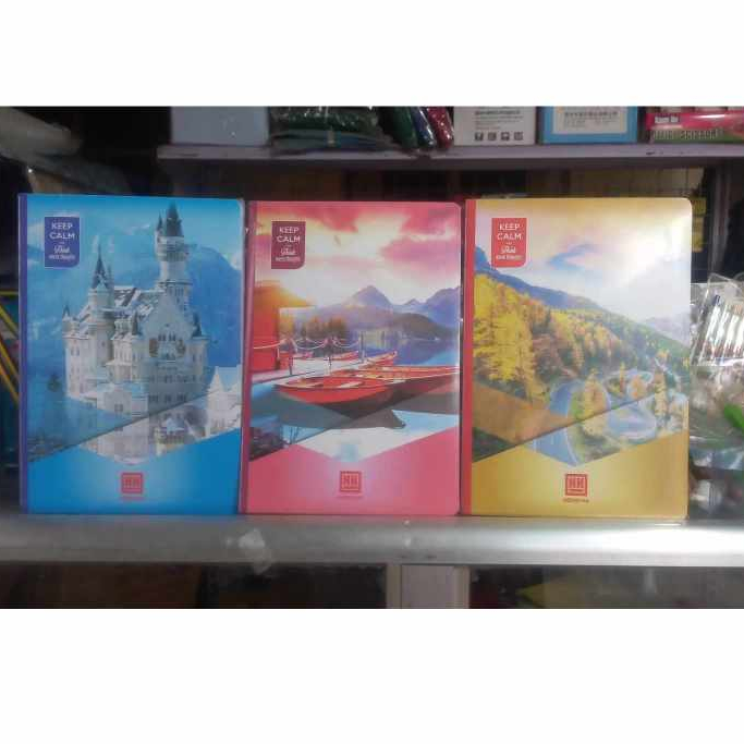 Lốc 5 quyển, 10 quyển vở kẻ ngang 72 trang, 120 trang Hồng Hà Sắc Màu