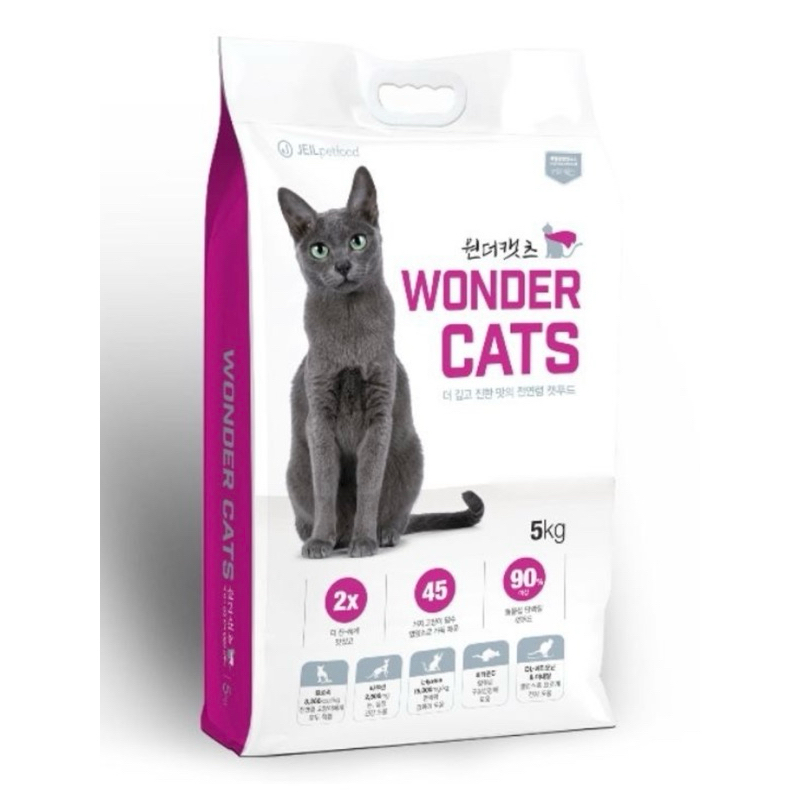[Hạt chiết] Thức ăn cho mèo hạt Wonder cat 1kg