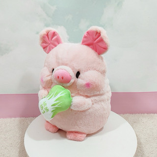 Gấu bông heo ôm cải thảo