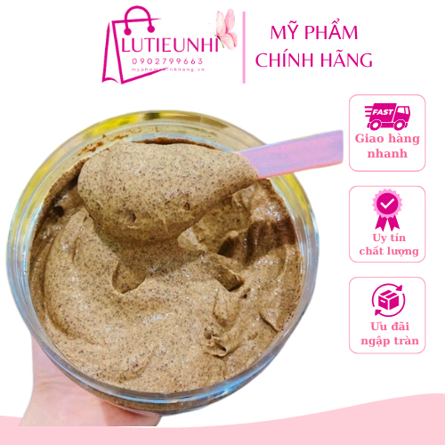 Kem Tẩy Da Chết Body Cafe Sữa Dừa Có Hạt Cà Phê Matxa ( Ko Tem)