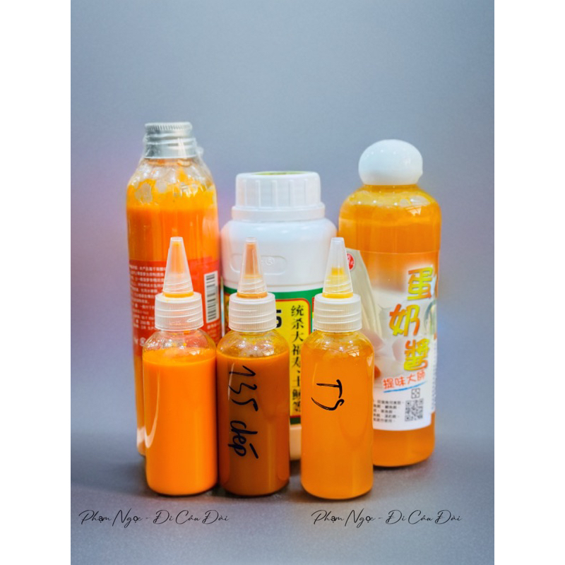 Combo câu chép Khóm Mrt-Trứng sữa-135 60ML- Đồ Câu Phạm Ngọc