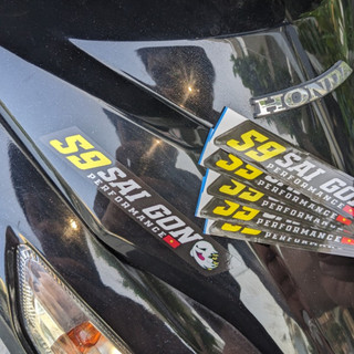 Decal Nhãn Tem Performance 63 Tỉnh Thành Dán Cho Các Dòng Xe Decal