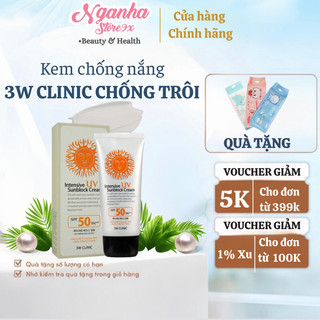 KEM CHỐNG NẮNG 3W CLINIC INTENSIVE UV SUNBLOCK CREAM SPF 50 PA+++