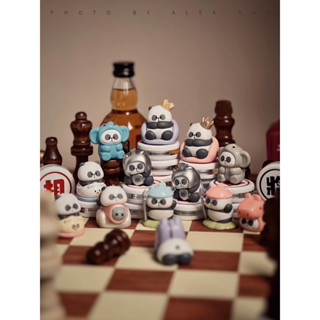 Mô hình mini bean mr Pa chủ đề cờ tường dễ thương