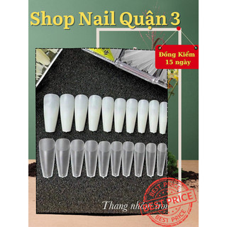 Móng úp hsm nhám phom thang hsm nhám phom chuẩn không cần mài dũa - móng chuẩn