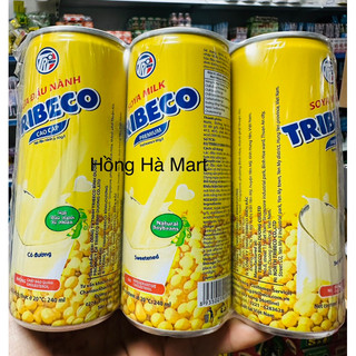 Lốc sữa đậu nành tribeco 6 lon x 240ml