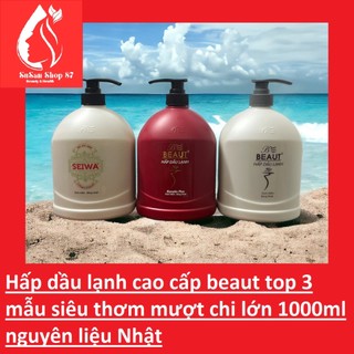 [chính hãng] Hấp dầu lạnh cao cấp beaut top 2 mẫu siêu thơm mượt chai lớn 1000ml