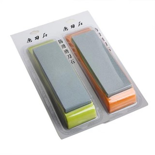 Đá mài dao cao cấp có đế chống trượt dụng cụ mài dao kéo siêu sắc