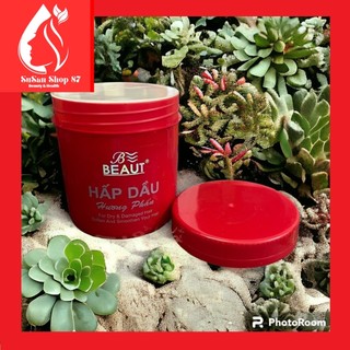 Kem hấp dầu Beaut hương phấn Siêu thơm mượt hộp 888ml sx thoe tiêu chuẩn GMP