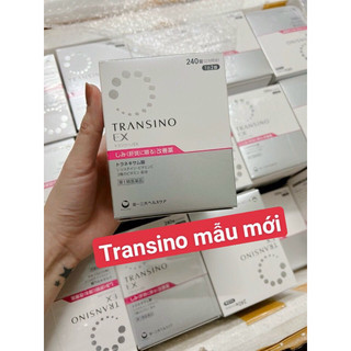 (Mẫu mới kèm bill ) Viên Transino 240 mẫu mới viên chống Nám, tàn nhang , trắng da