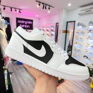 Giày thể thao jordan 1 low panda, giày jordan low panda trắng đen bản đẹp s.cấp fullbox phụ kiện