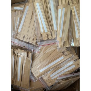 200 NẸP TÚI CÀ PHÊ LOẠI GIẤY KRAFT ( CÓ KEO)