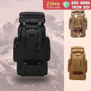Balo du lịch, phượt, quân đội cỡ lớn 80 lít – SUR80