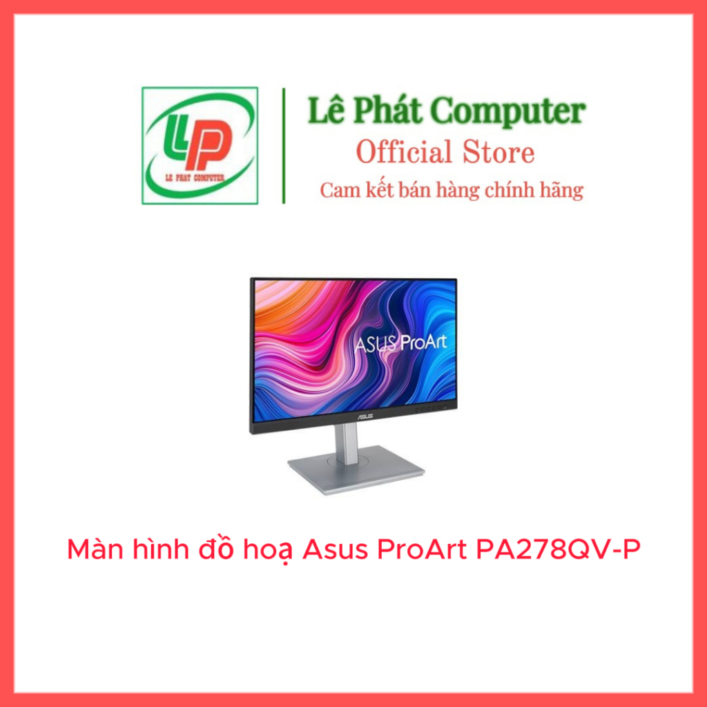 Màn hình Asus ProArt PA278QV (27.0inch/2K/IPS/75Hz/5ms/Speaker) - Hàng Chính hãng - BH 36 tháng