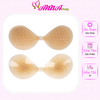 Áo dán nâng ngực ti cài trước silicon thông hơi, áo ngực dán che nhũ hoa (MS 01025) Anna Shop