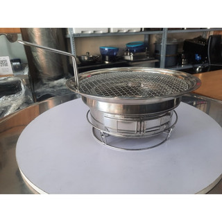  Giá đỡ bếp nướng BBQ tròn mini tại bàn khung để bếp nướng inox giá rẻ giá inox để bếp nướng than hoa inox 304 