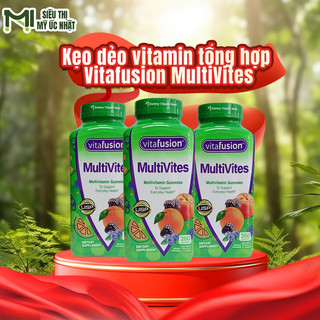 Kẹo dẻo vitamin tổng hợp Vitafusion MultiVites 260 viên mẫu mới