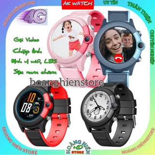 Đồng hồ thông minh AK WATCH D36 mặt tròn phong cách, 4G gọi video sạc nam châm chống nước, có chế độ rung