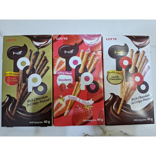 Bánh que toppo socola các loại