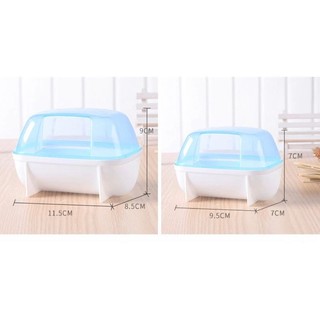 Nhà tắm nhựa nhỏ cho hamster
