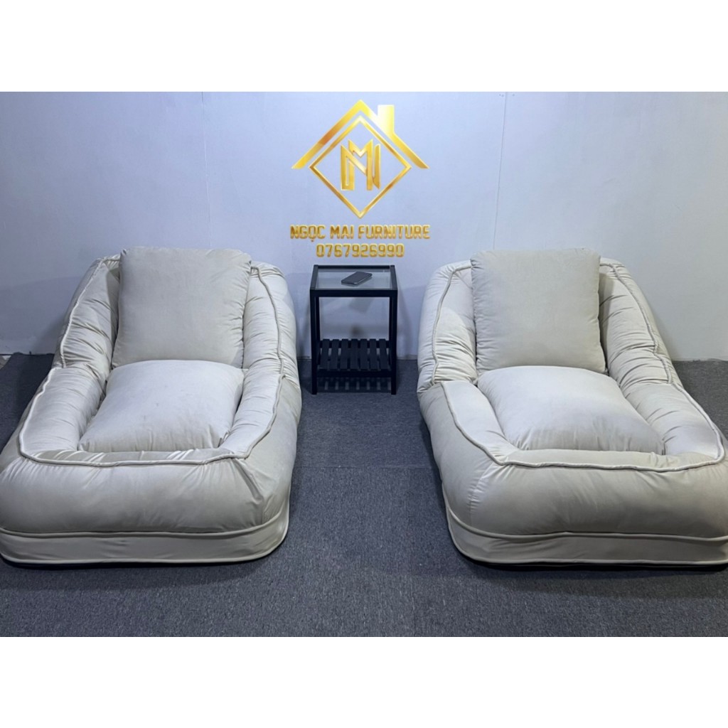 Ghế sofa lười, sofa bed đơn, sofa gấp thư giãn cao cấp - bảo hành 12 tháng